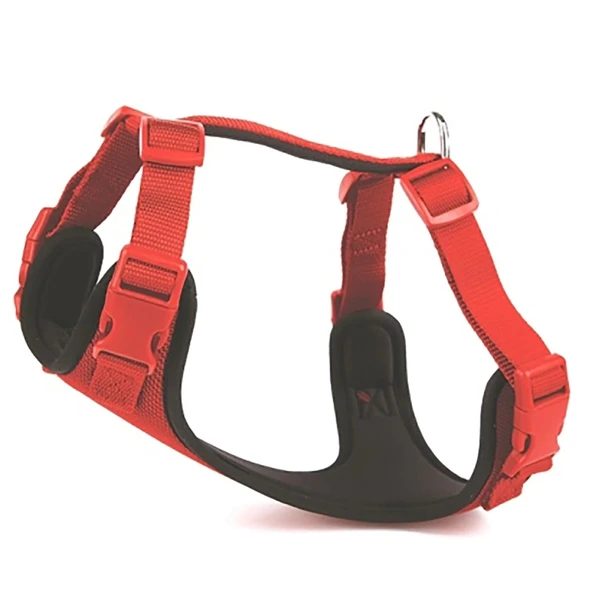 Doggie Yumuşak Softlu Köpek Göğüs Tasması 50/70 cm Mavi - Resim 2