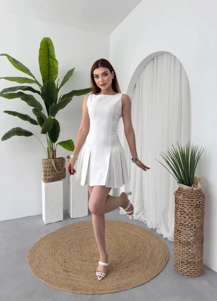 Zoe Mini Elbise - 5