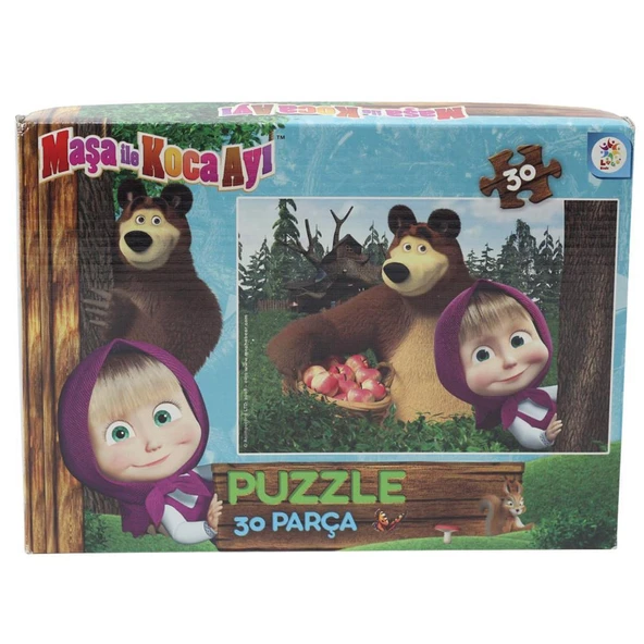 Laço Kids Maşa ile Koca Ayı 30 Parça Kutu Puzzle MS7574