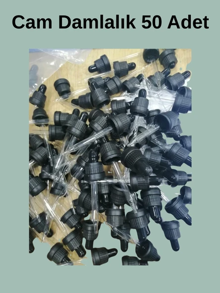 Cam Damlalık 50 Adet - 2
