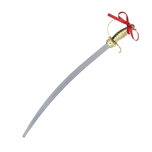 Altın Renk Kabzalı Zararsız Oyuncak Şövalye Kılıcı – 68 cm (Plastik) - 3