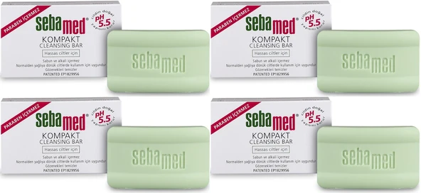 Sebamed Sabun Kompakt Hassas Cilt 100GR (4 Lü Set) ürün görseli