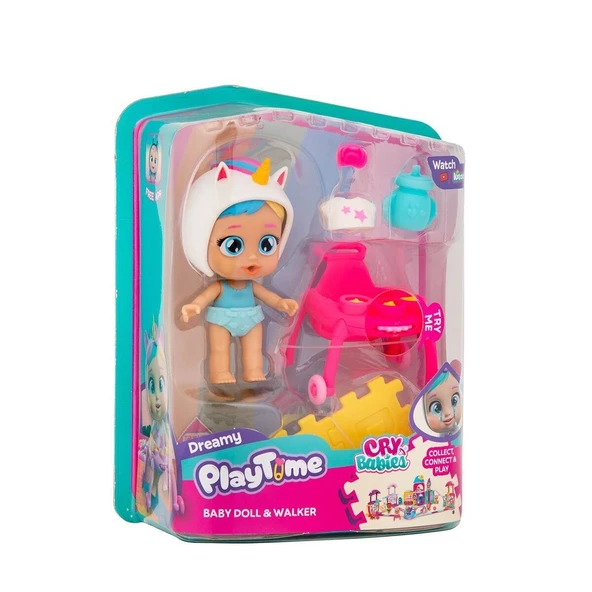 Cyp05000 Cry Babies Play Time Mini Dreamy Bebek Ve Yürüteci - 7