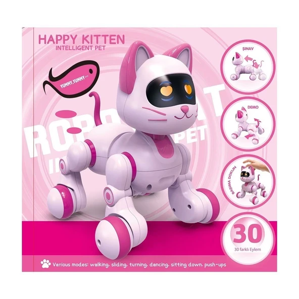 Gaw-6602 Uzaktan Kumandalı İnteraktif Şarjlı Akıllı Kedi - 3