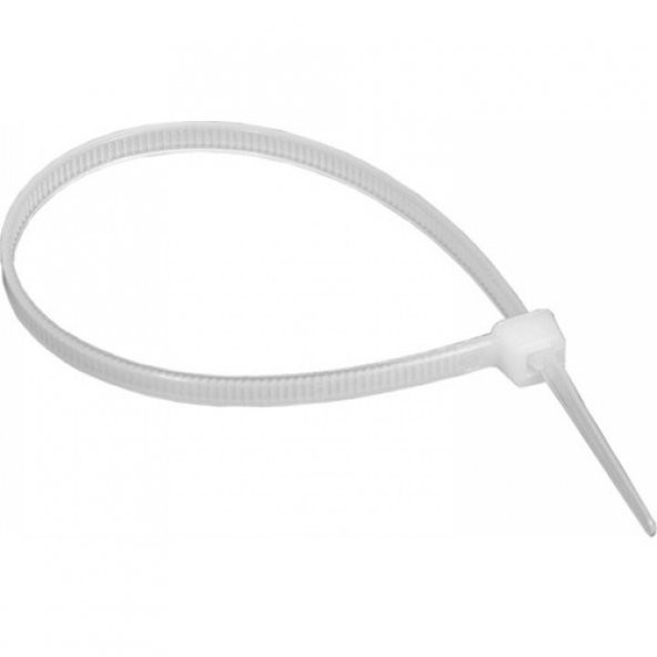 KABLO BAĞI PLASTİK CIRT KELEPÇE 4,8X380MM 100 ADET BEYAZ - 2