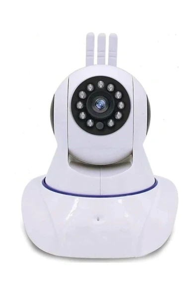 Gece Görüşlü Hd 360 Derece Wifi Ip Kamera Bebek Kamerası