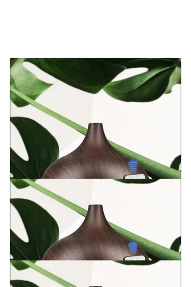 Hava Nemlendirici 7 Led Işıklı Aromatik Oda Kokusu 550 Ml Kahve Aroma Difüzörü Buhar Makinası - 2