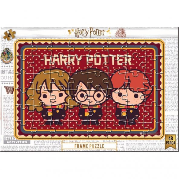 Laço Kids Harry Potter 48 Parça Frame Puzzle HP7611