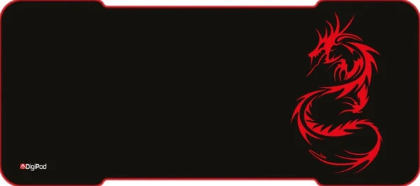 Digipod Gaming Mousepad Oyuncu Mouse Pad 90x40 Xxl Büyük Oyuncu Mouse Pad Kaymaz Taban 4mm Kalınlık - Resim 2