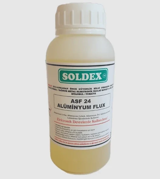 Asf-24 Alüminyum Flux Lehim Suyu - 250 Ml