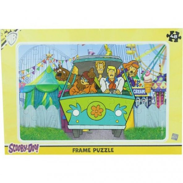 Laço Kids Scooby Doo 48 Parça Frame Puzzle SCB7546
