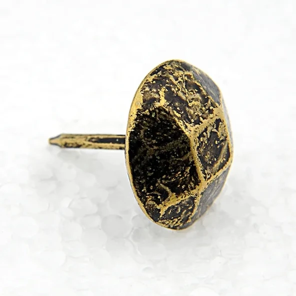 - Eskitme Antik Beşgen Kabara / Raptiye 16 Mm 15 ürün görseli