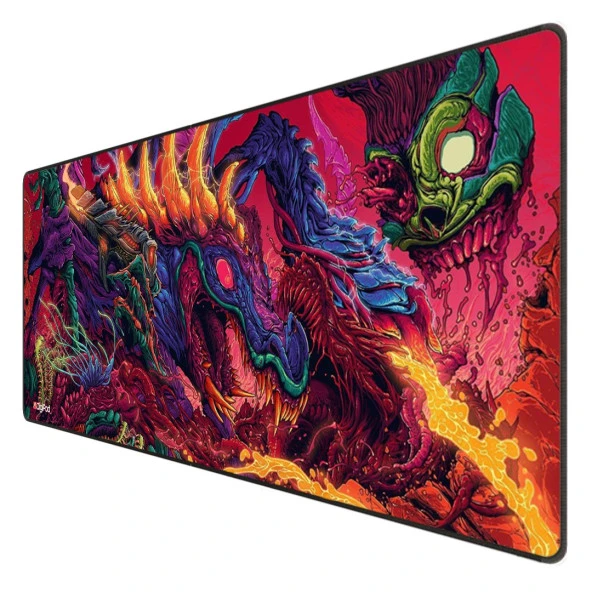 Gaming Mousepad Oyuncu Mousepad 90X40 Xxl Büyük Oyuncu Mousepad Kaymaz Taban 4mm Kalınlık - Resim 5