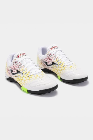 Joma Maxima 2442 MAXW2442TF Beyaz & Neon Yeşil Erkek Halı Saha Ayakkabı - 2