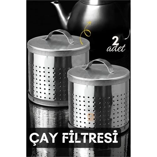 Çay Filtresi Bitki Çayı Filtresi Metal - 2
