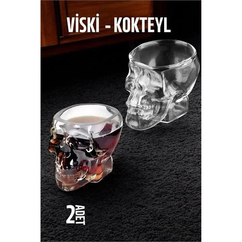 Kurukafa Viski ve Kokteyl Cam 2 ADET - 2