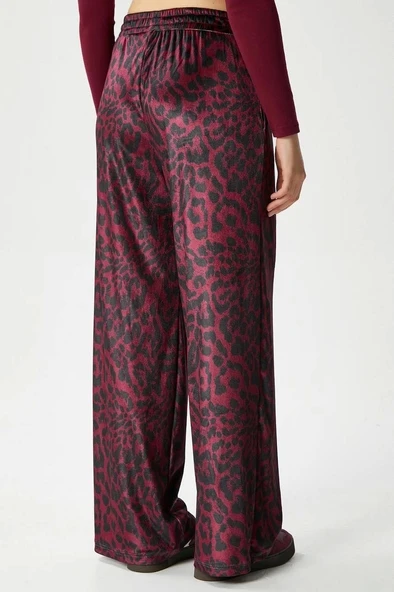 Leopar desen pantolon - 2