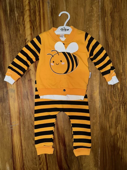 3-12 aylık üçlü arı takım sarısiyah ürün görseli