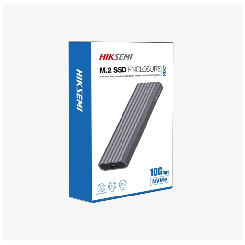 HIKSEMI  ENCLOSURE, MDC1, 512GB, M.2 NVMe, USB 3.2 ve TYPE-C, 10Gbps, Alüminyum Tasinabilir Harici SSD - 3