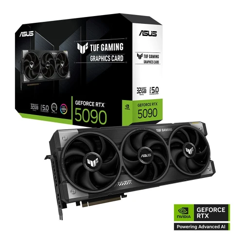 ASUS TUF-RTX5090-32G-GAMING, 32Gb, 512Bit, GDDR7, 2xHDMI, 3xDP GAMING Ekran Karti