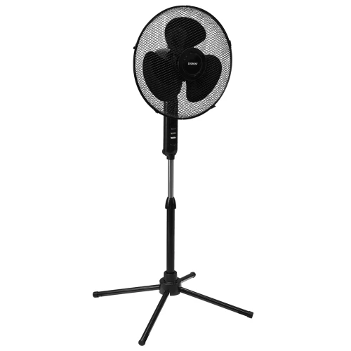 EVEREST  FAN10, SIYAH, EcoWind, 3 Kademeli Hiz, 40cm 3 Biçak Pervane ve Çerçeve, 45W, Otomatik Salinim, Yükseklik Ayarli Vantilatör - 2