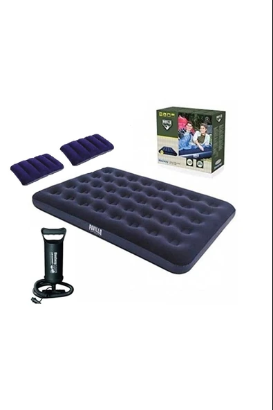 Bestway Pavillo Çift Kişilik Pompa Ve 2 Yastık Dahil Şişme Yatak 67002 - 3