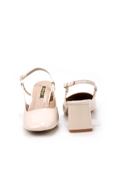 Pisagor Ps-33330 Kadın Klasik 6 Cm Topuklu Ayakkabı - Resim 3