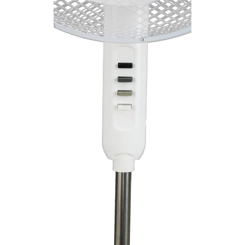 EVEREST FAN10, BEYAZ, EcoWind, 3 Kademeli Hiz, 40cm 3 Biçak Pervane ve Çerçeve, 45W, Otomatik Salinim, Yükseklik Ayarli Vantilatör - 4