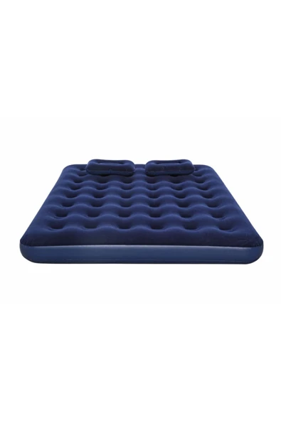 Bestway Çift Kişilik Şişme Yatak + 2 Yastık + Pompa Hediyeli 67374