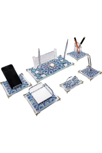 Masaüstü Seti W530 Ebru Masa Seti