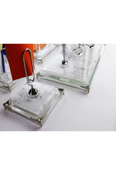 Cam Vıp Set Masa Isimliği Pb5004 - 5