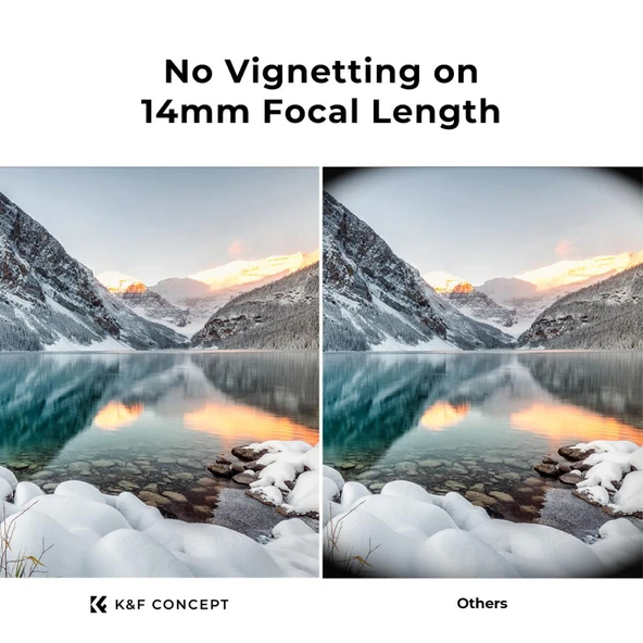 K&F CONCEPT 82 mm Nano-X MCUV Çok Katmanlı 8K UV Filtre - 6