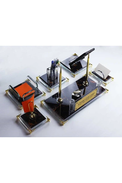 Cam Vıp Set Masa Isimliği Pb5005 - 2