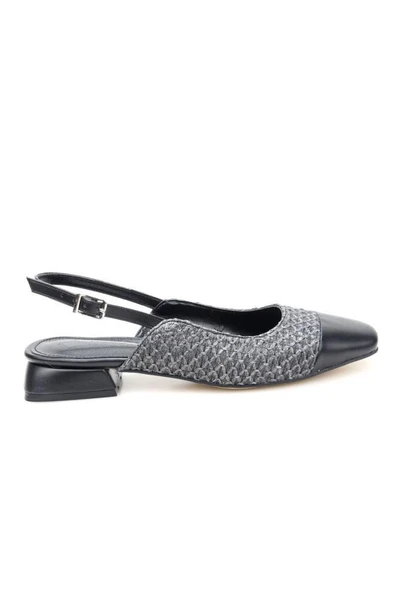 Pisagor Ps-33320 Kadın Klasik 2 Cm Topuklu Ayakkabı - 5