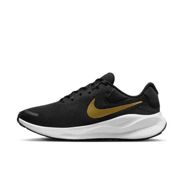 Nike W Revolution 7 FB2208-006 Siyah Kadın Yürüyüş & Koşu Ayakkabısı - 2