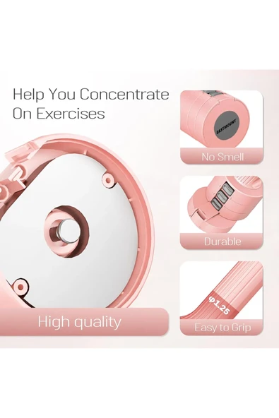 Kadınlar için Ayarlanabilir El Dambıl 5 LB Dambıl 2'li Set, 4'ü 1 Arada Küçük Dambıl Seti EE130 - 6