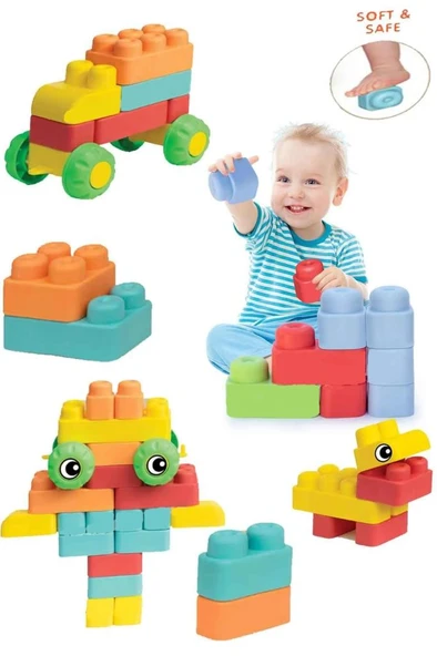 Dede Oyuncak Soft Maxi Bloklar 41 Parça 04049 - 2
