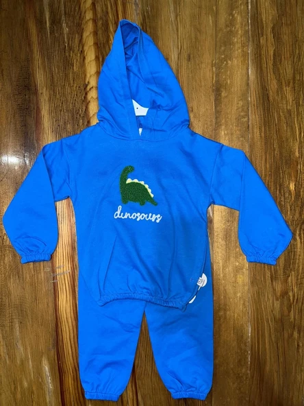 6-24 aylık araba baskılı takım gri ürün görseli