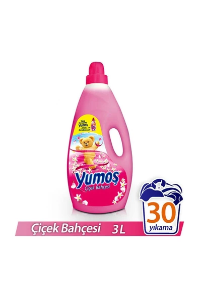 Yumoş Çiçek Bahçesi Çamaşır Yumuşatıcısı 3 lt 30 Yıkama - 2