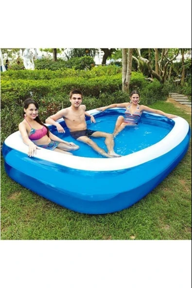 Bestway 54006 Havuz + Pompa + Havuz Örtüsü 262x175x51cm - 3
