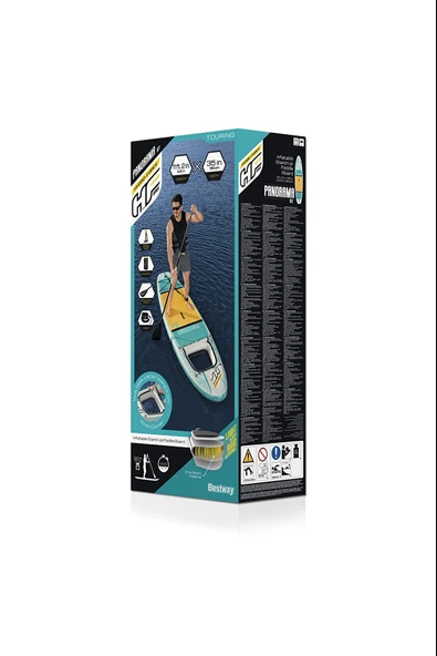 Bestway Hydro Force 65363 Panorama Şişme Sup Paddle Board Set 340x89x15 cm - 2