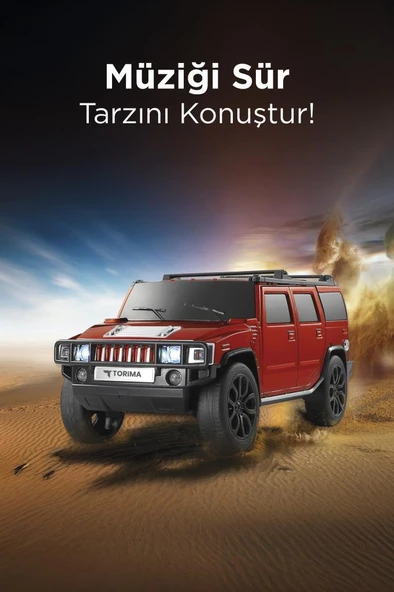 Torima D-48 Beyaz Araba Tasarım USB/TWS/FM Bluetooth Hoparlör Speaker - Resim 3