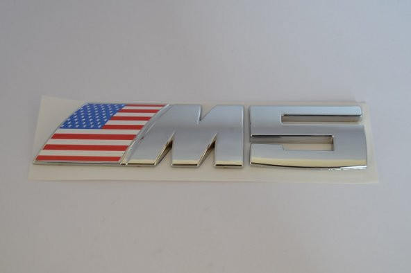 BMW M5 BÜYÜK YAZI AMERICAN BAYRAKLI
