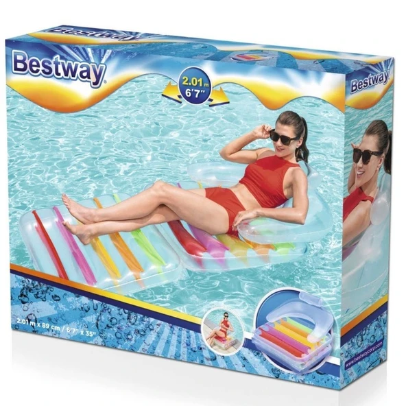 Deniz Yatağı Lüks Koltuk Yatak 201x89 Cm Bestway - 43023 - 2