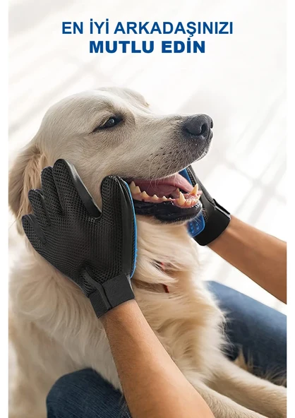 Kedi Köpek Tüy Toplama Eldiveni - 4