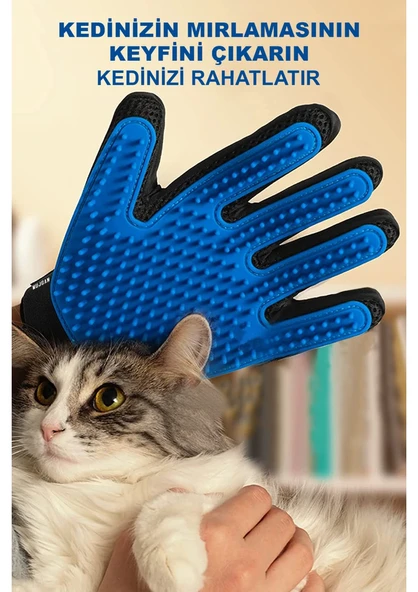 Kedi Köpek Tüy Toplama Eldiveni - 5