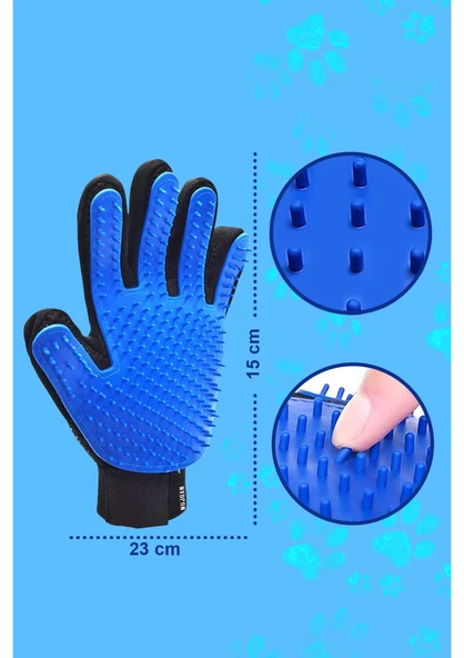 Kedi Köpek Tüy Toplama Eldiveni - 6