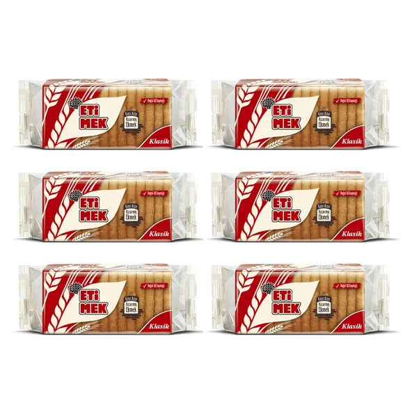 Eti Etimek Klasik Kızarmış Ekmek 143 g x 6 Adet - 2