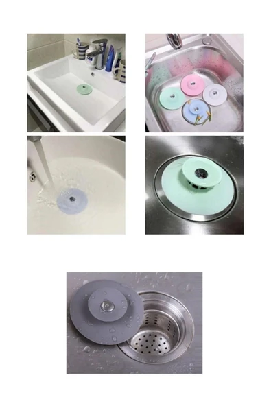 Lavabo ve Küvet Tıkacı Süzgeçi