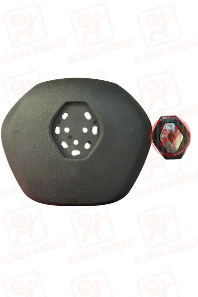 Renault Uyumlu Megane 4  Airbag Kapağı Armalı